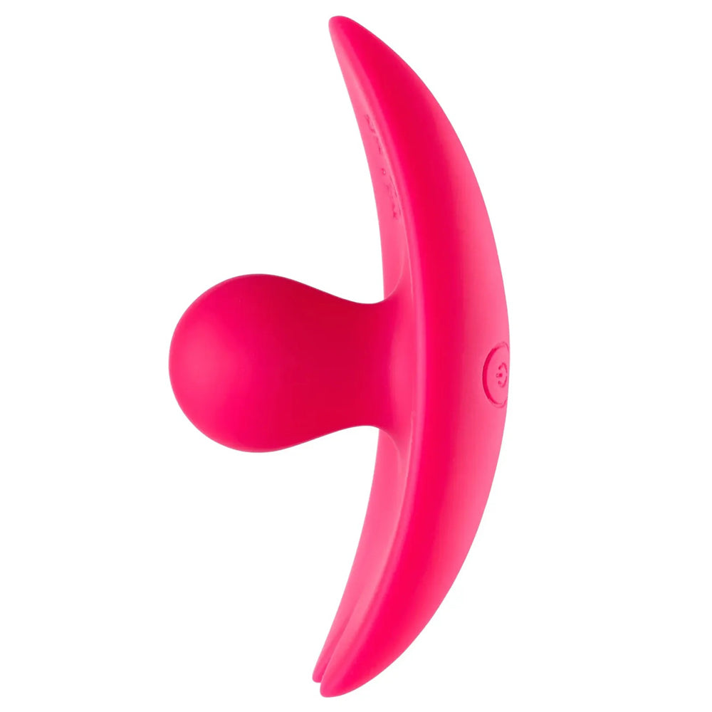 Cloud 9 Camel Toe Shaped Vibrator with Remote - Pink