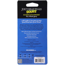 GoodHead Juicy Head Dry Mouth Spray - Sour Blue Raspberry - .30 Oz
