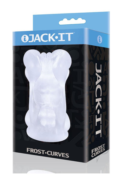Jack-It Frost Stroker - Curves - Male Stroker with Sensuous Design