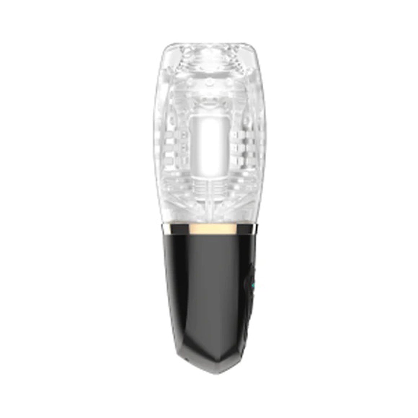 The Male Rose 2 Dual Motor Masturbator with 10 Vibration and 5 Suction Modes - Clear