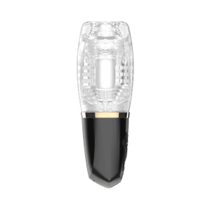 The Male Rose 2 Dual Motor Masturbator with 10 Vibration and 5 Suction Modes - Clear