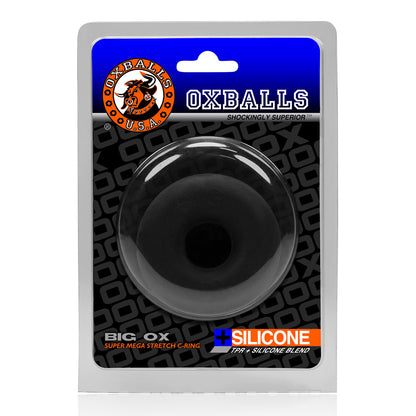 Oxballs Big Ox Cockring – Black – Thick Silicone Design