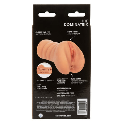 CalExotics Cheap Thrills The Dominatrix Stroker – Brown – Dual Entry