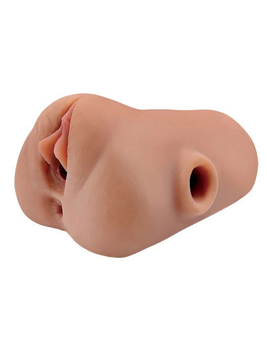 Pipedream Pdx Plus Double Pounder Vibrating Squeeze Stroker – Brown