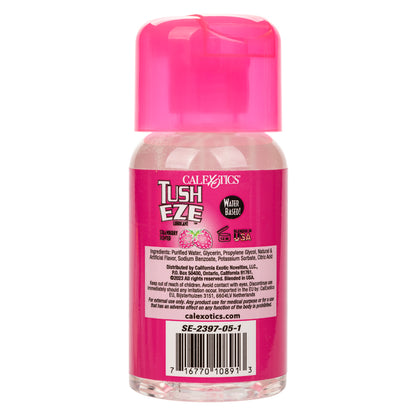 CalExotics Tush Eze Lubricant - Strawberry Scented - Water-Based - 6 Fl. Oz.