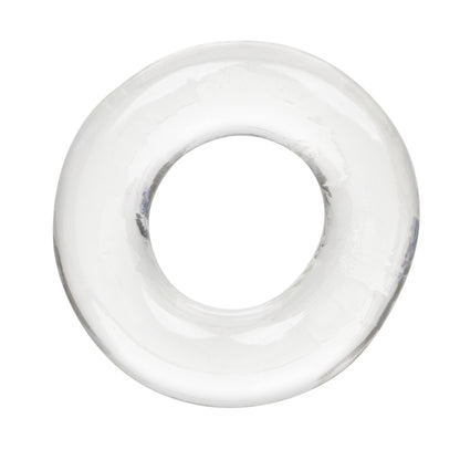 CalExotics Foil Pack Ring – Clear – Stretchy Comfort Ring for Enhanced Performance
