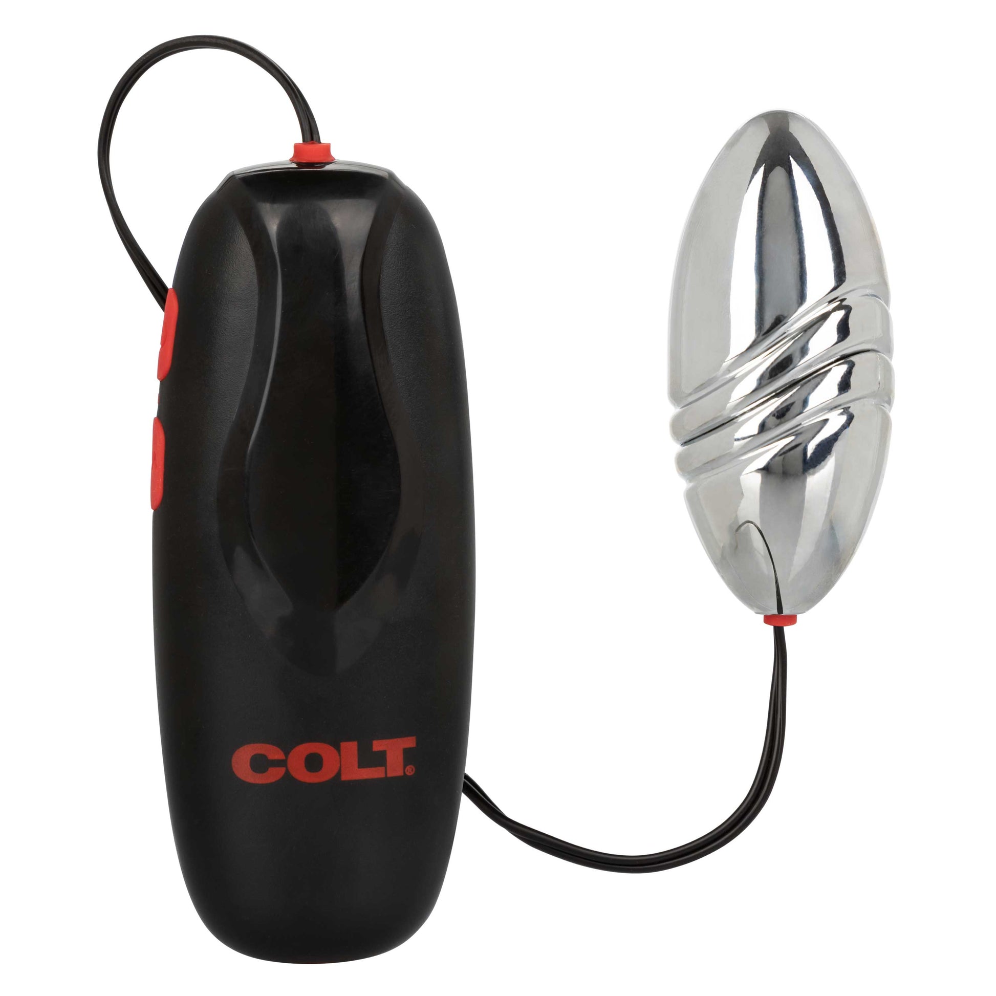 Colt Rechargeable Turbo Bullet - Silver - 10-Function Gyrating Bullet