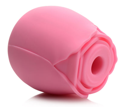 Bloomgasm Pink Rose Clit Stimulator in Heart-Shaped Box