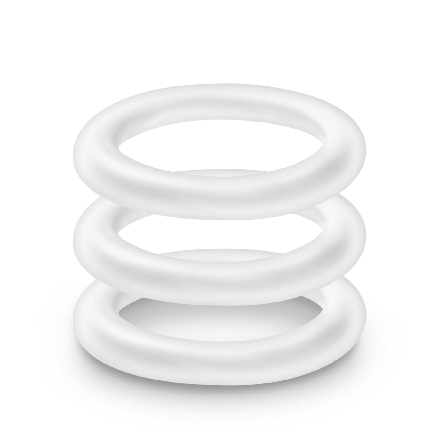 Blush Performance Vs2 Pure Premium Silicone Cockrings – Small – White