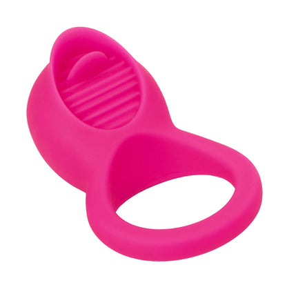 CalExotics Silicone Rechargeable Teasing Tongue Enhancer - Pink