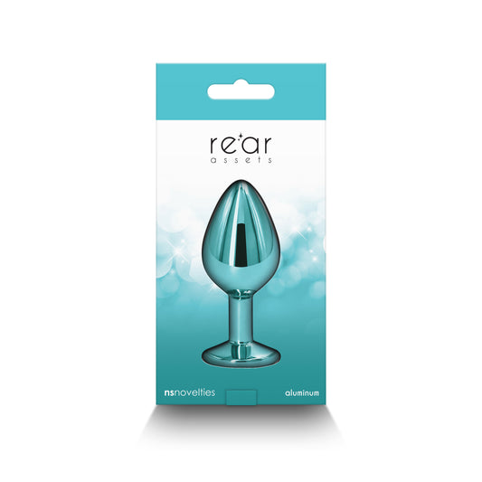 NS Novelties Rear Assets Medium Anal Toy - Teal