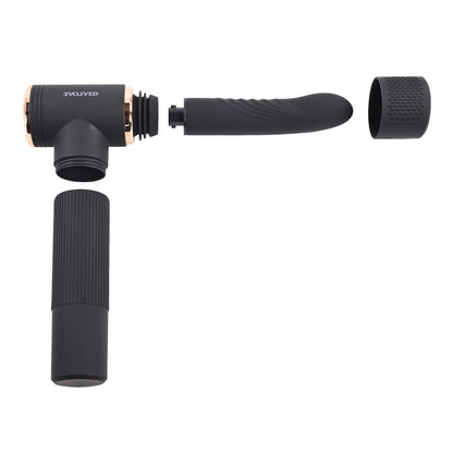 Evolved Novelties Too Hot to Handle Thrusting and Vibrating Machine – Black