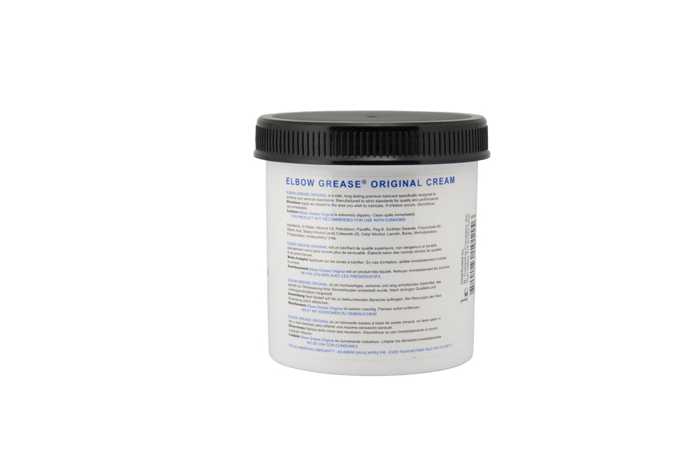 Elbow Grease Original Cream - Premium Lubricant - 15 Oz