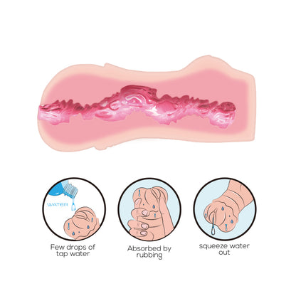 Pretty Love Crazy Bull No Lube Masturbator Sleeve – Realistic Beige