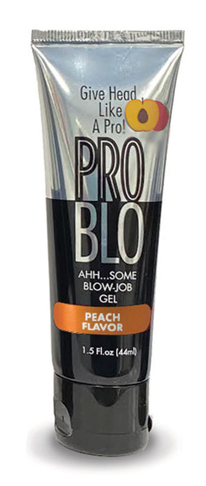 Problow Oral Pleasure Gel - Peach - Warming Effect