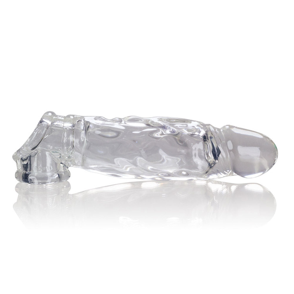 Oxballs Butch Veiny Cocksheath - Clear, Enhanced Girth and Length