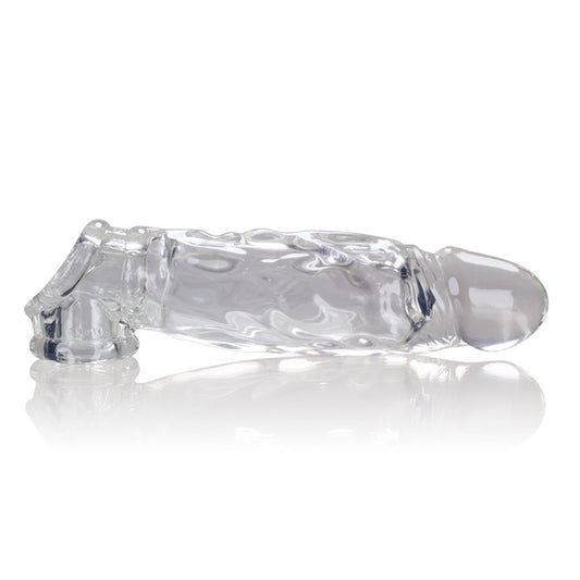 Oxballs Butch Veiny Cocksheath - Clear, Enhanced Girth and Length