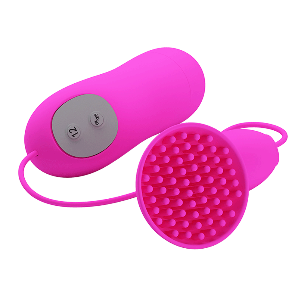 Pretty Love Brady Wand Massager with 12 Vibration Functions - Pink