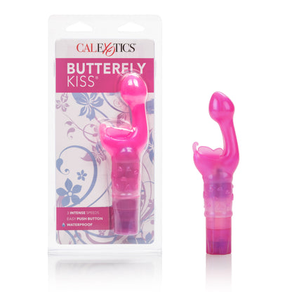 CalExotics Butterfly Kiss Vibe - Pink - 3-Speed G-Spot Vibrator