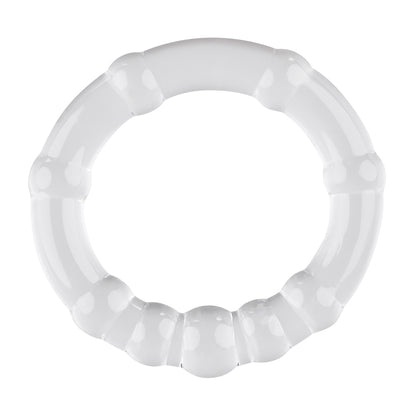 Evolved Novelties Erection Rings - 3-Ring Collection for Enhanced Support - Clear
