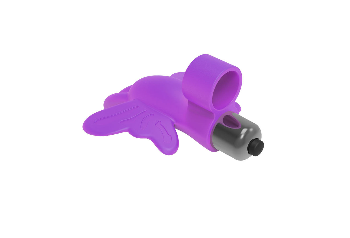 The 9's Flirt Finger Butterfly Finger Vibrator – Purple – Multi-Function, Multi-Speed