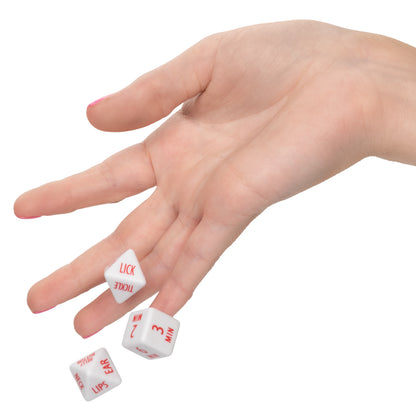 CalExotics Tempt & Tease Dice Game – Multi Color, Waterproof
