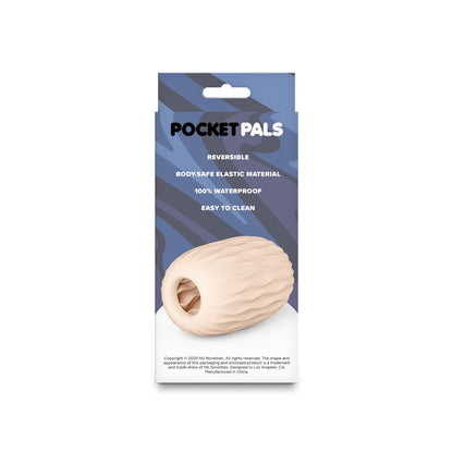nsnovelties Pocket Pals Lexi White Reversible TPE Stroker – Realistic Sensation