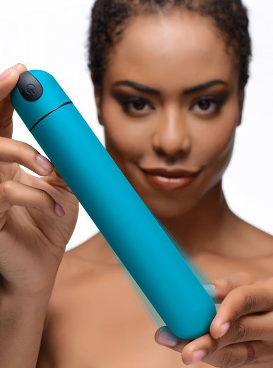 Bang XL Bullet Vibrator - Blue - Multi-Function Waterproof Rechargeable