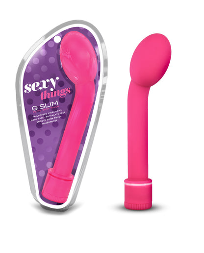 Blush G Slim Petite Vibrator - G-Spot Stimulation - Pink