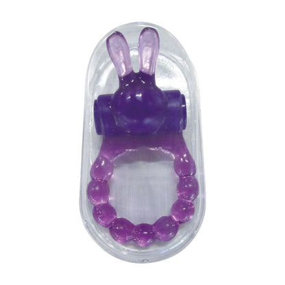 Top Cat Toys Vibrating Bunny Ring – Purple – Single Speed