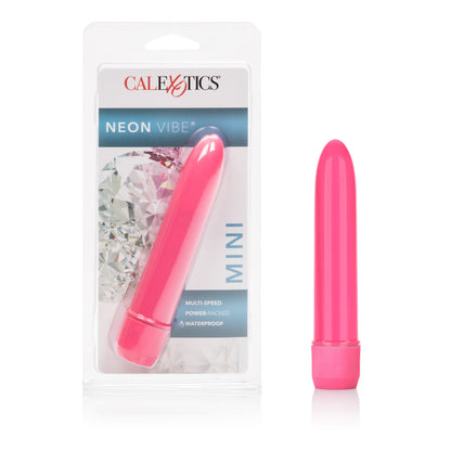 CalExotics Mini Neon Vibe Multi-Speed Vibrator – Pink