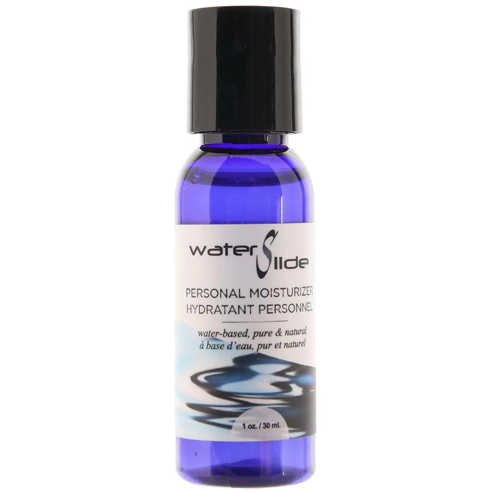 Earthly Body Water Slide Personal Lubricant 1 Oz – Water-Based, Natural Formula
