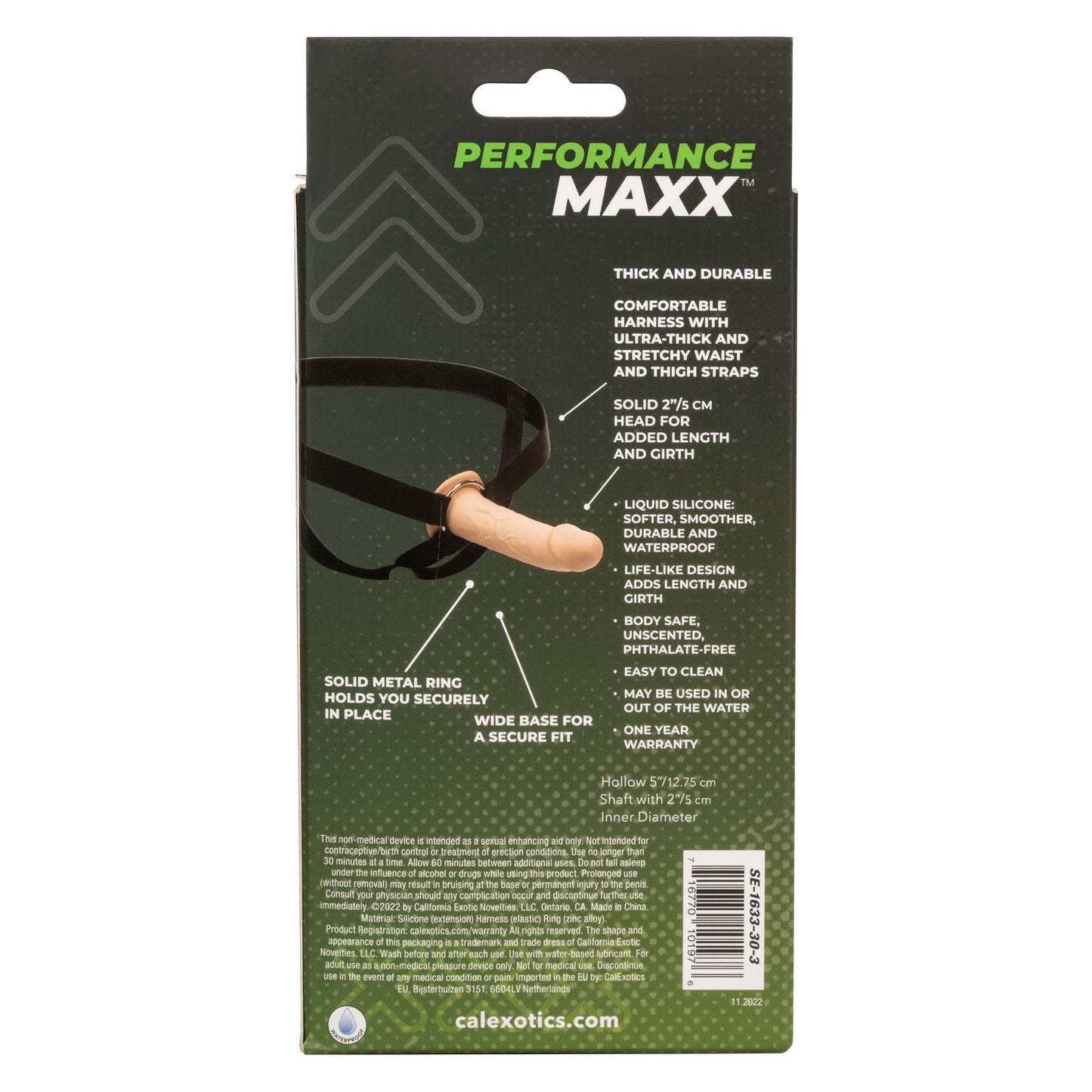 CalExotics Performance Maxx Life-Like Extension with Harness – Ivory