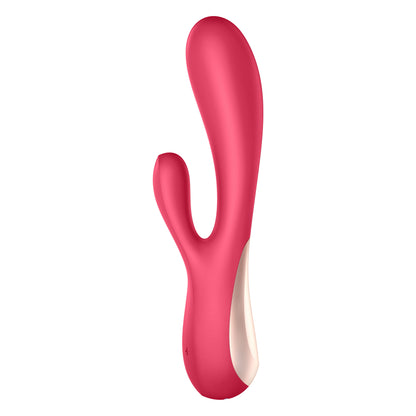 Satisfyer Mono Flex Rabbit Vibrator – Red – G-spot and Clitoral Stimulation