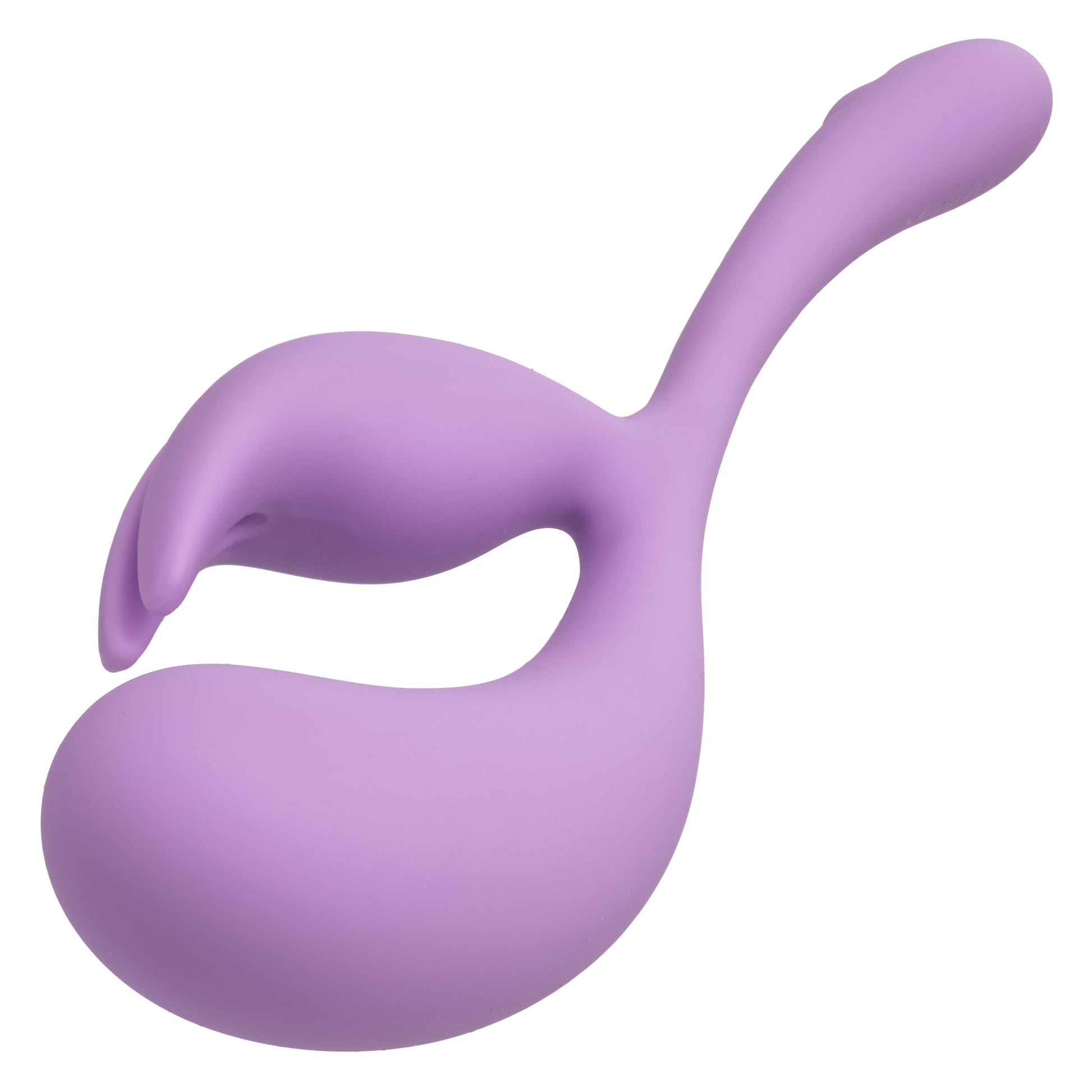 CalExotics Elle Liquid Silicone Dual Flicker Vibrator – Purple