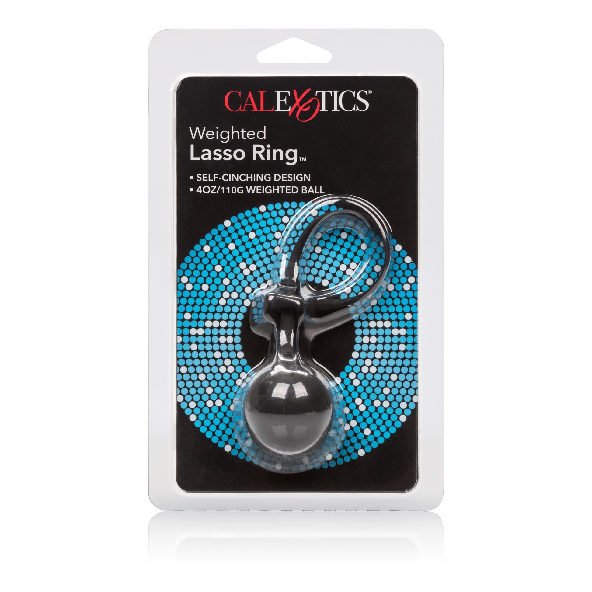 CalExotics Weighted Lasso Ring – Black – Stretchy and Comfortable Design