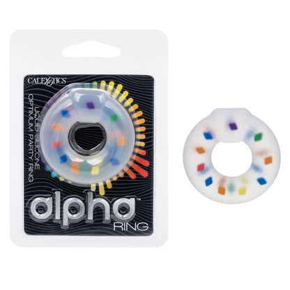 CalExotics Alpha Liquid Silicone Optimum Party Ring – Waterproof, Phthalate-Free, Multi-Color