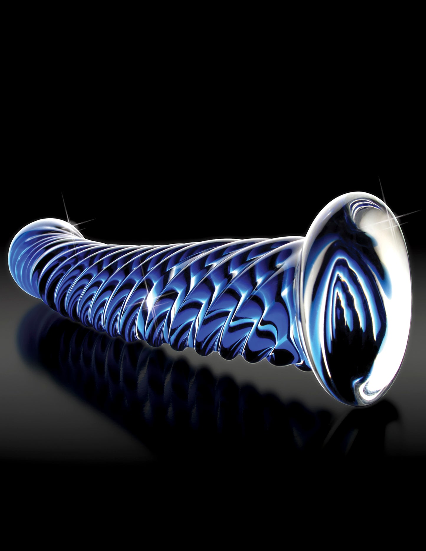Pipedream Icicles No. 29 Glass Massager - Blue - Hand-Blown Design