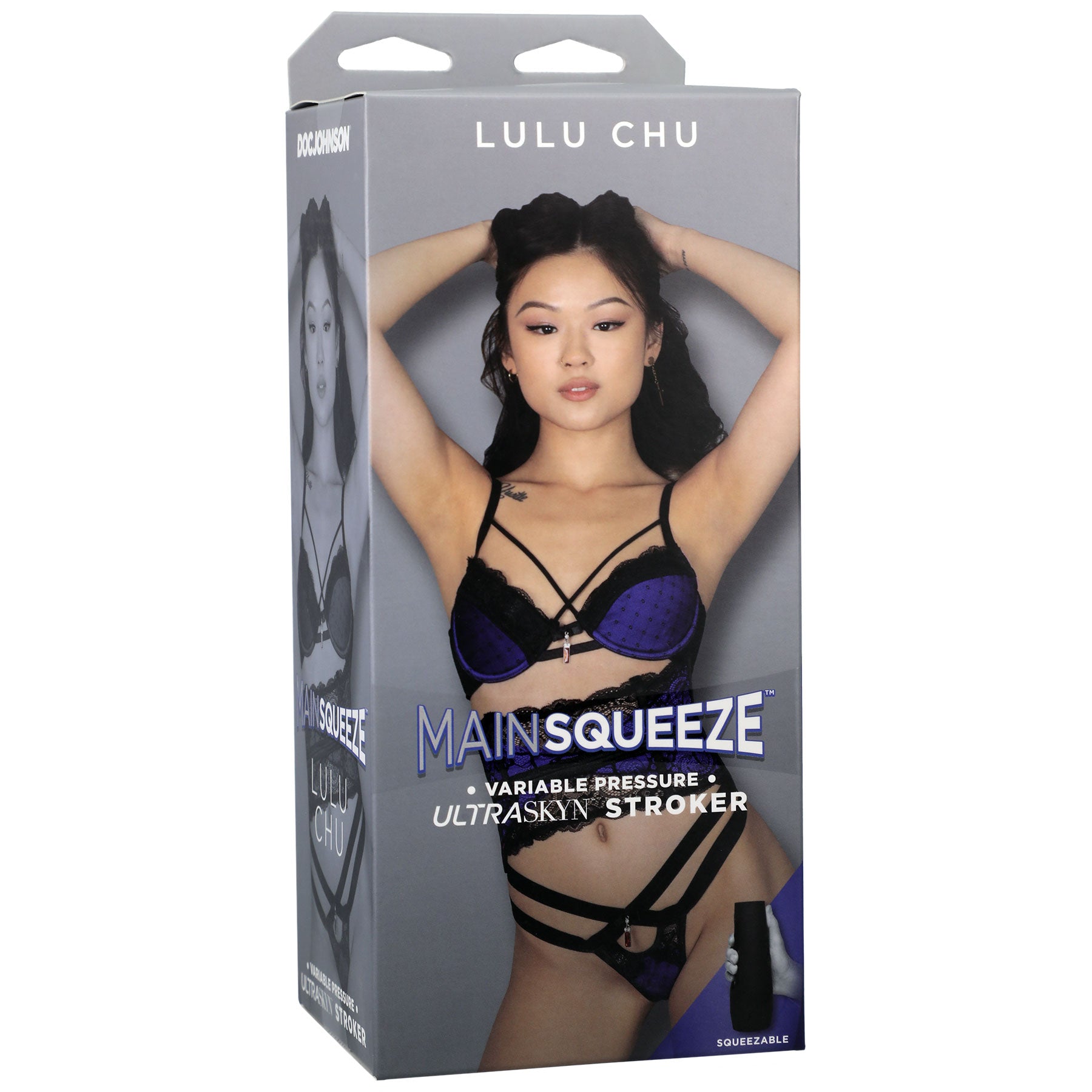 Doc Johnson Lulu Chu Main Squeeze Ultraskyn Stroker - Realistic Textured Interior