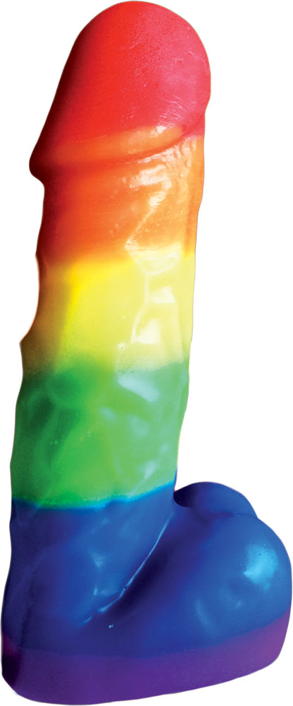 Hott Products Rainbow Pecker Candle – 7 Inches – Colorful Party Decoration