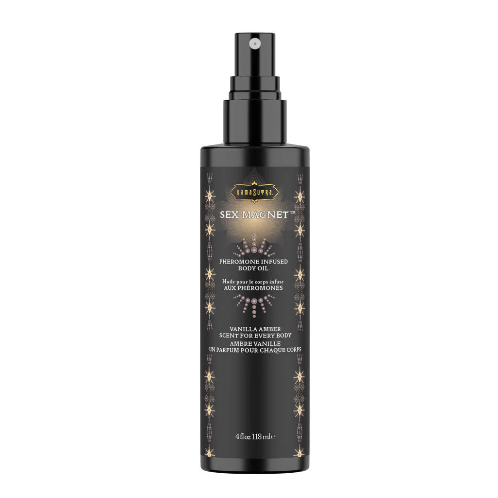 Kama Sutra Sex Magnet Pheromone Body Spray - Vanilla Amber - 4 oz