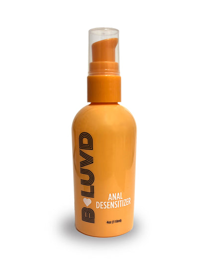 B-Luvd Anal Desensitizing Lubricant 4oz – Water-Based Gel for Enhanced Comfort