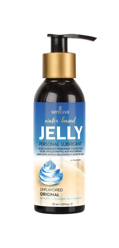 Sensuva Jelly Water-Based Personal Lubricant 125ml – Clear