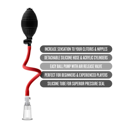 Temptasia Beginner's Clitoral Pumping System – Multi-Color