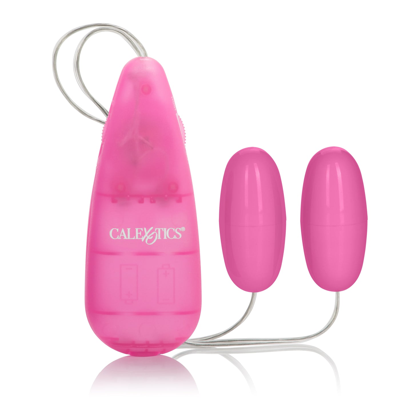 CalExotics Pocket Exotics Vibrating Double Pink Passion Bullets – Pink