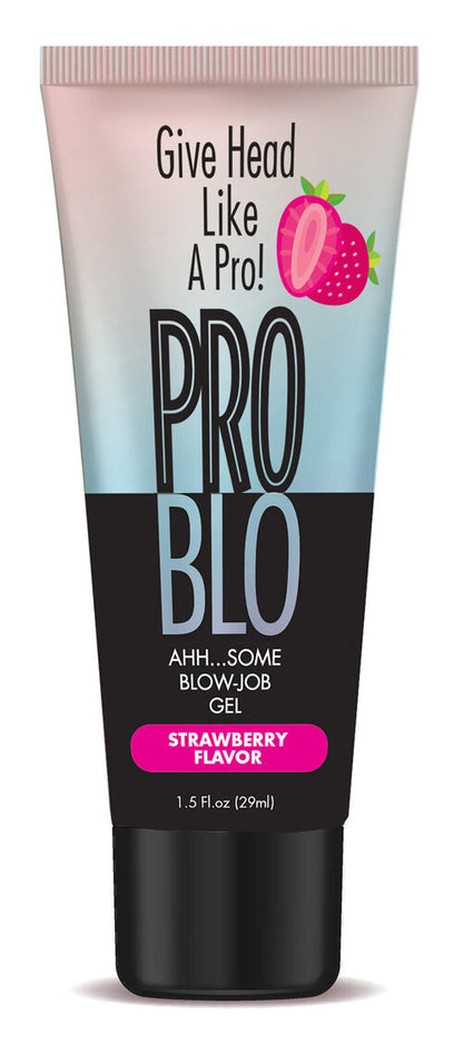 Problo Ahh...some Blow-Job Gel – Strawberry Flavor – 1.5 Fl. Oz.