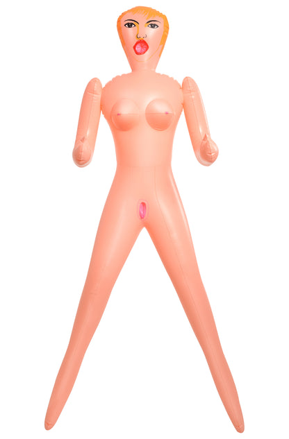Pipedream Becky the Beginner Babe Doll – Inflatable Love Doll – Beige