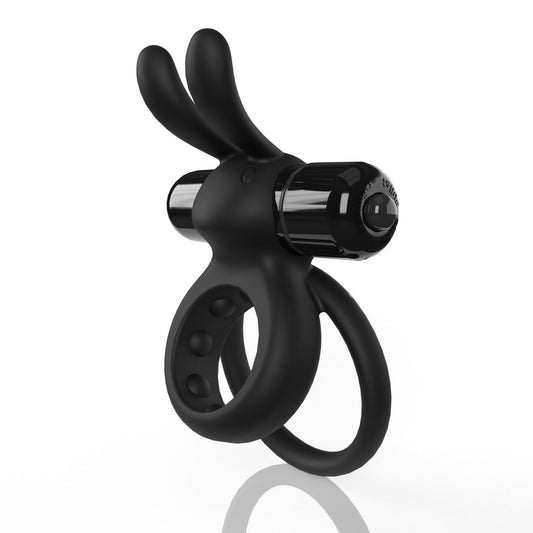 Screaming O Ohare Wearable Rabbit Vibe - Black - Multi-Speed Vibrating Device