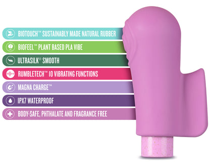 Gaia Eco Delight - Vibrating Vibe with 10 Modes - Purple