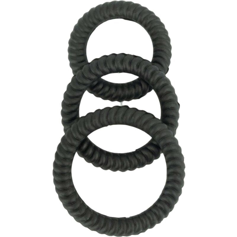 Ram Ultra Cocksweller - Silicone Penis Rings - Black